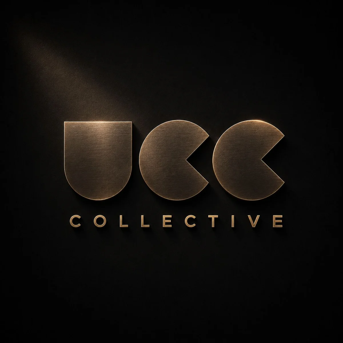 UCC Collective bronze brand mark